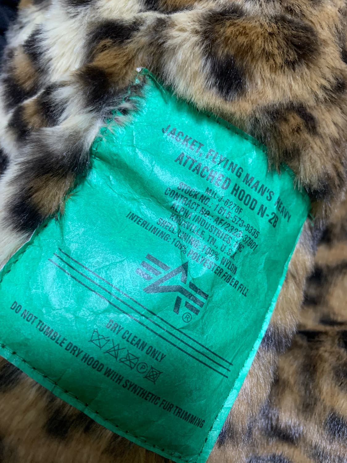 스투시 알파인더스트리 n2b 상품이미지5