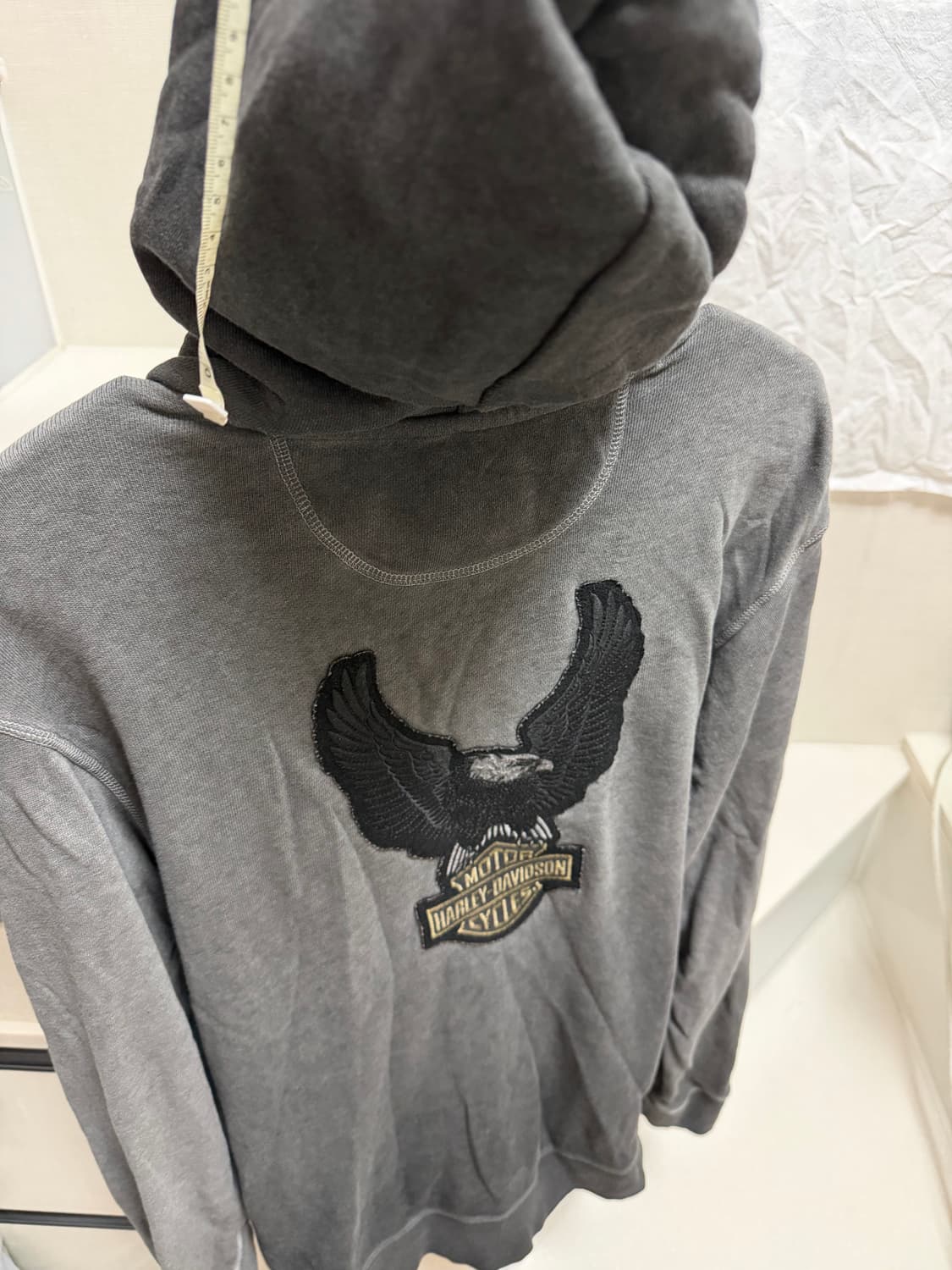 할리데이비슨 진그레이 후드집업 상품이미지3