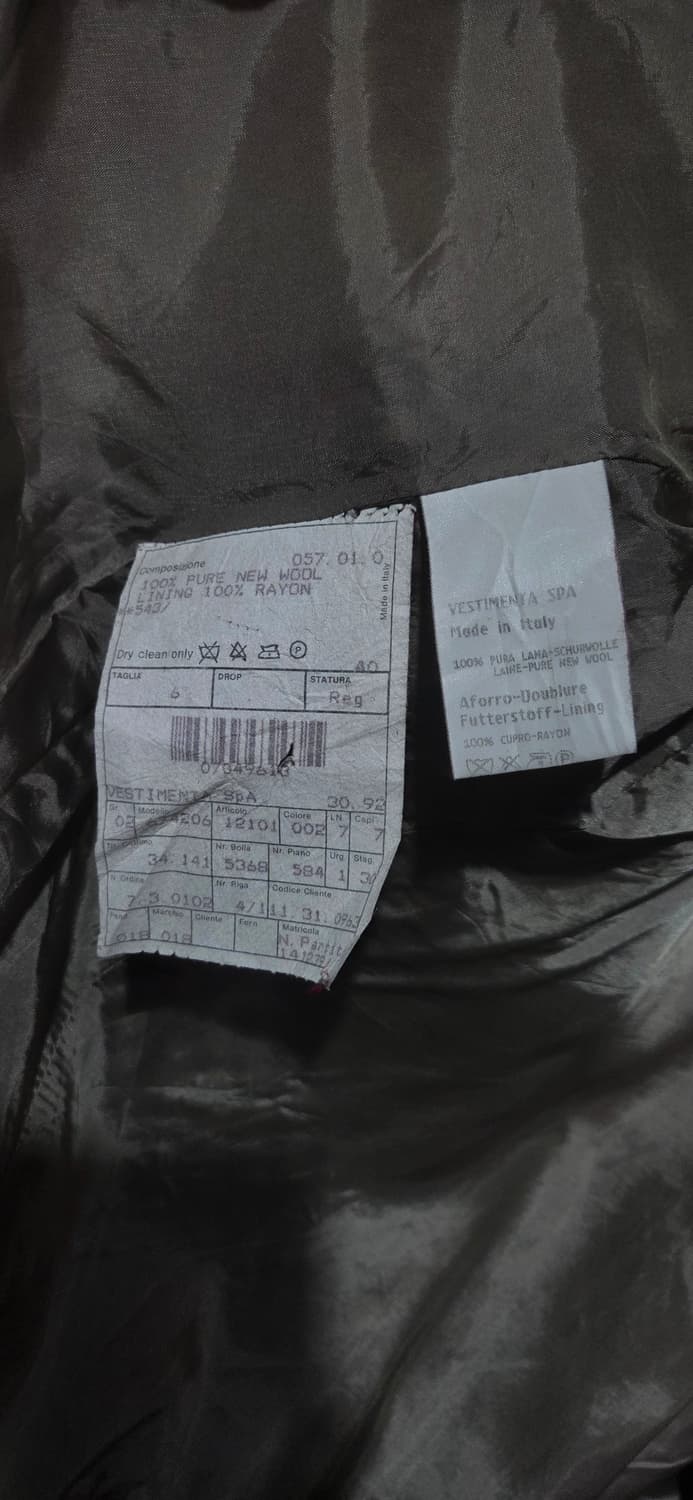 여성 조르지오 알마니 울 블레이저 Made in Italy 상품이미지6