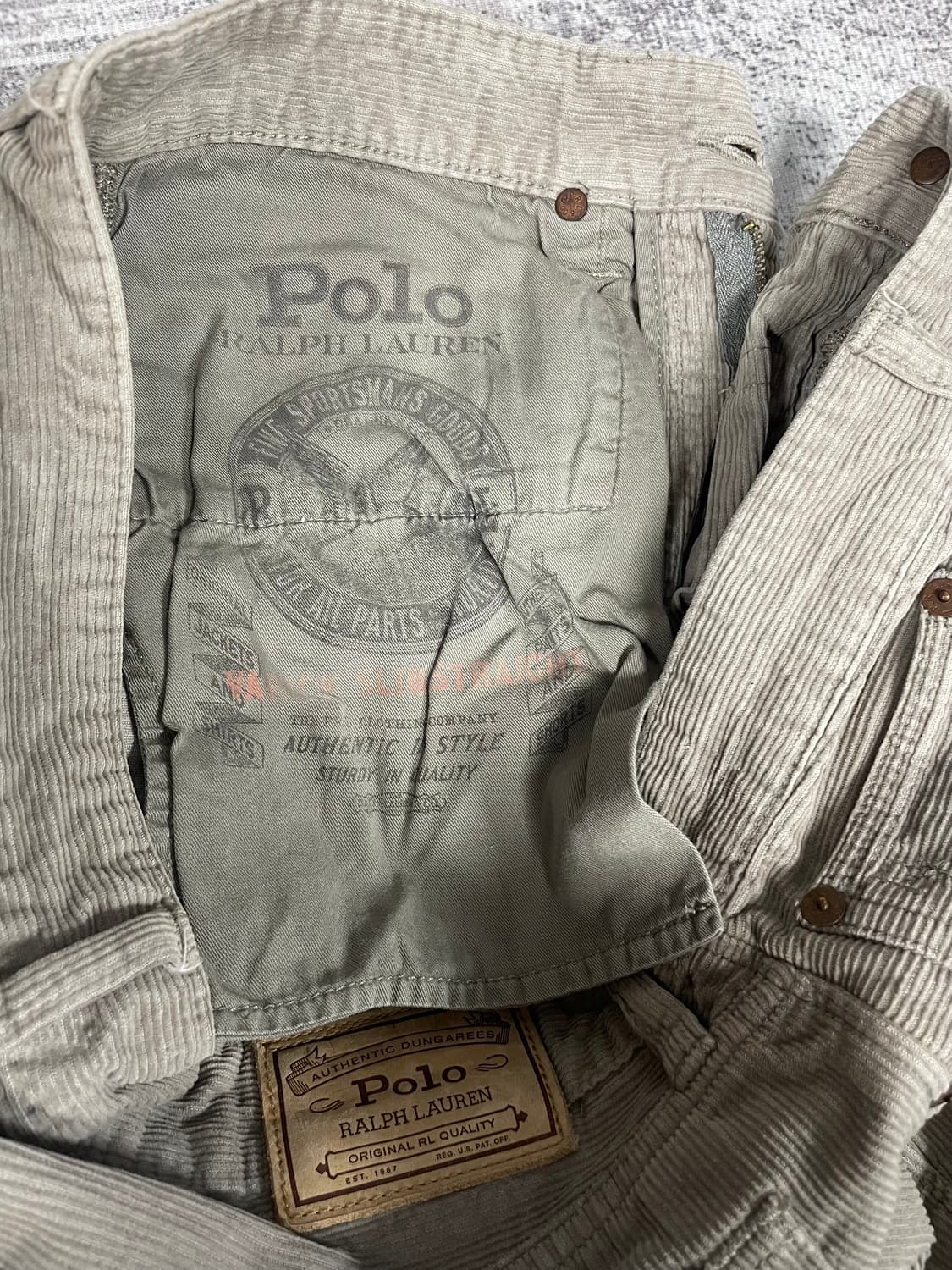 Vtg Polo RL 고르뎅 탈론지퍼 상품이미지9