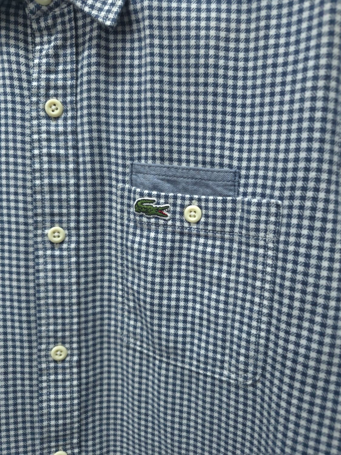 라코스테 여성 라이브 체크 긴팔 봄가을 셔츠(66~66반) 상품이미지3