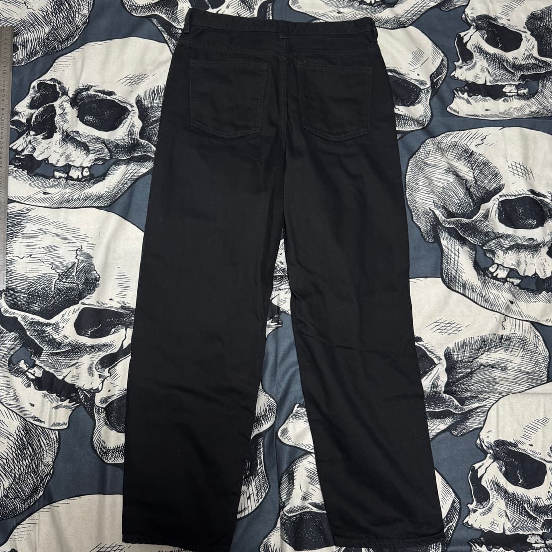 cos 코스 블랙데님 팬츠 테이퍼드핏 남성 28사이즈 상품이미지3