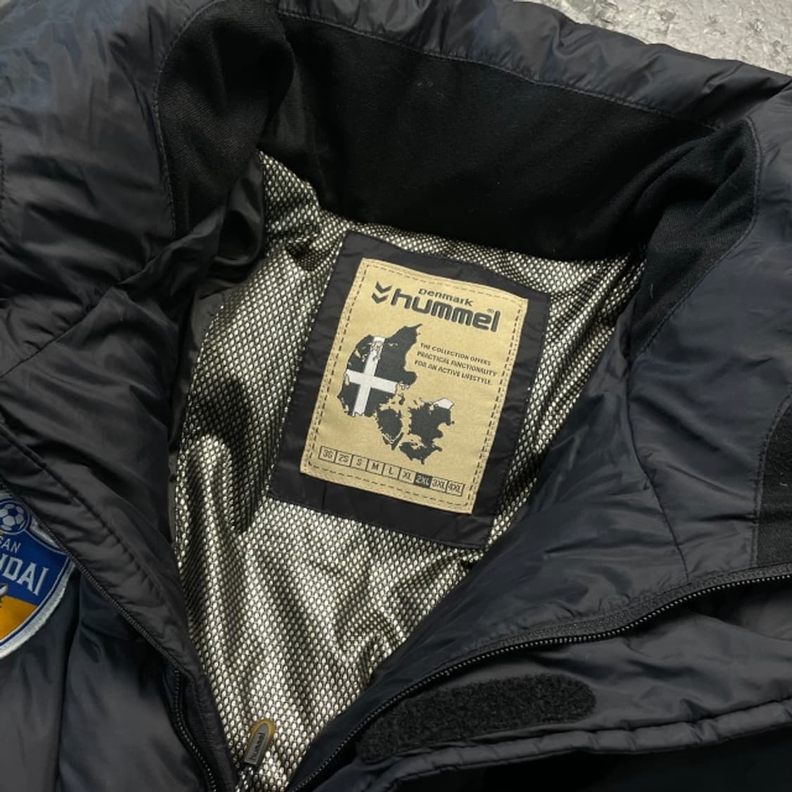 100 험멜 울산현대 롱패딩 상품이미지4