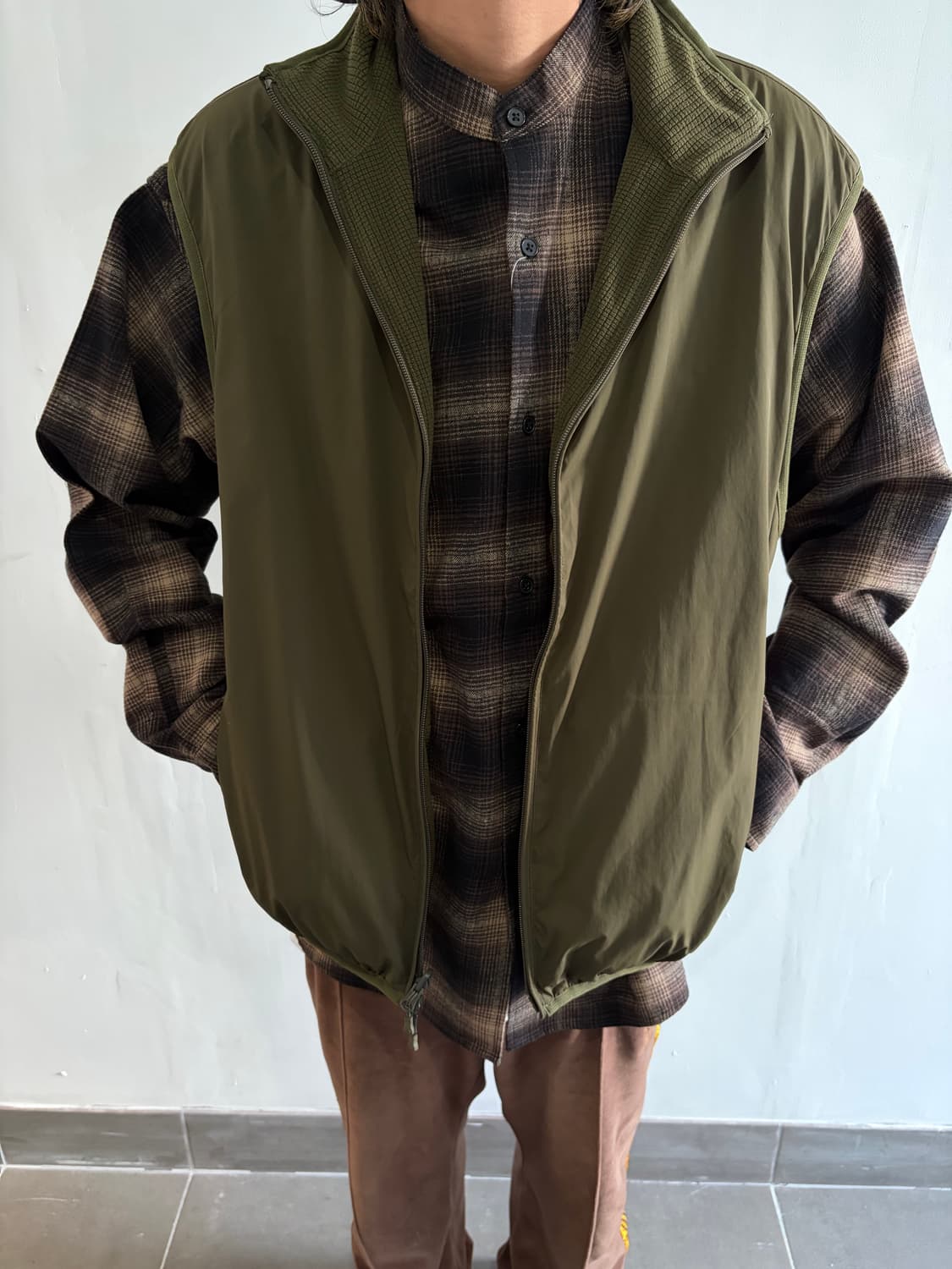 프릭스 스토어 논카라 체크셔츠 상품이미지7