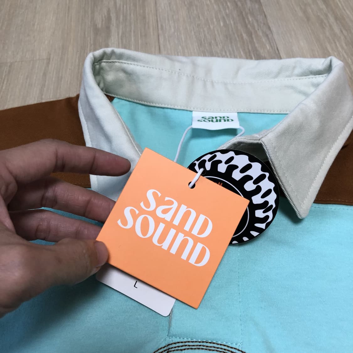 (오버핏 L) 새상품 샌드 사운드 SAND SOUNDS 럭비티 럭비셔츠  상품이미지3