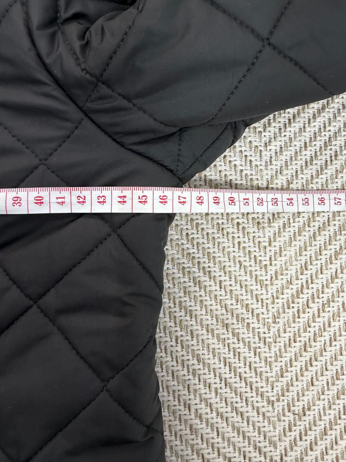 정품) 맥킨토시 블랙 퀼팅 패딩 55 상품이미지8