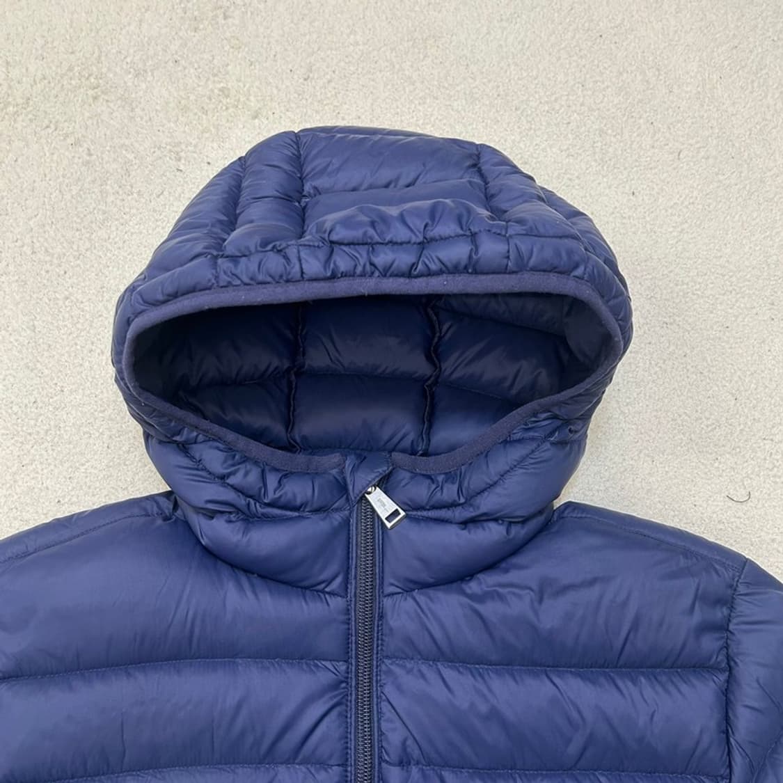 폴로랄프로렌 보이즈 네이비 경량후드 덕다운 패딩 상품이미지4