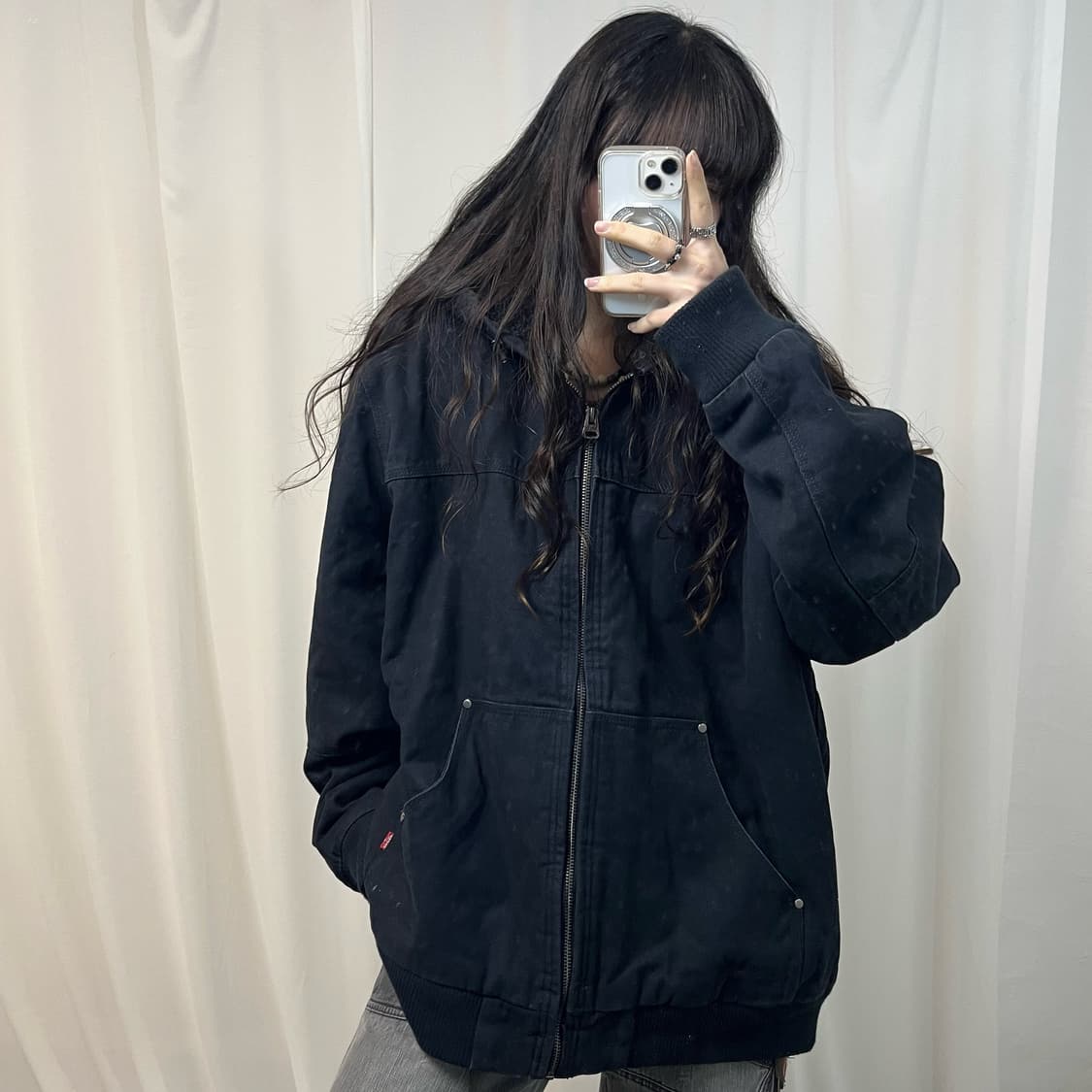 Levi’s Black Work Hoodie Jacket  상품이미지1