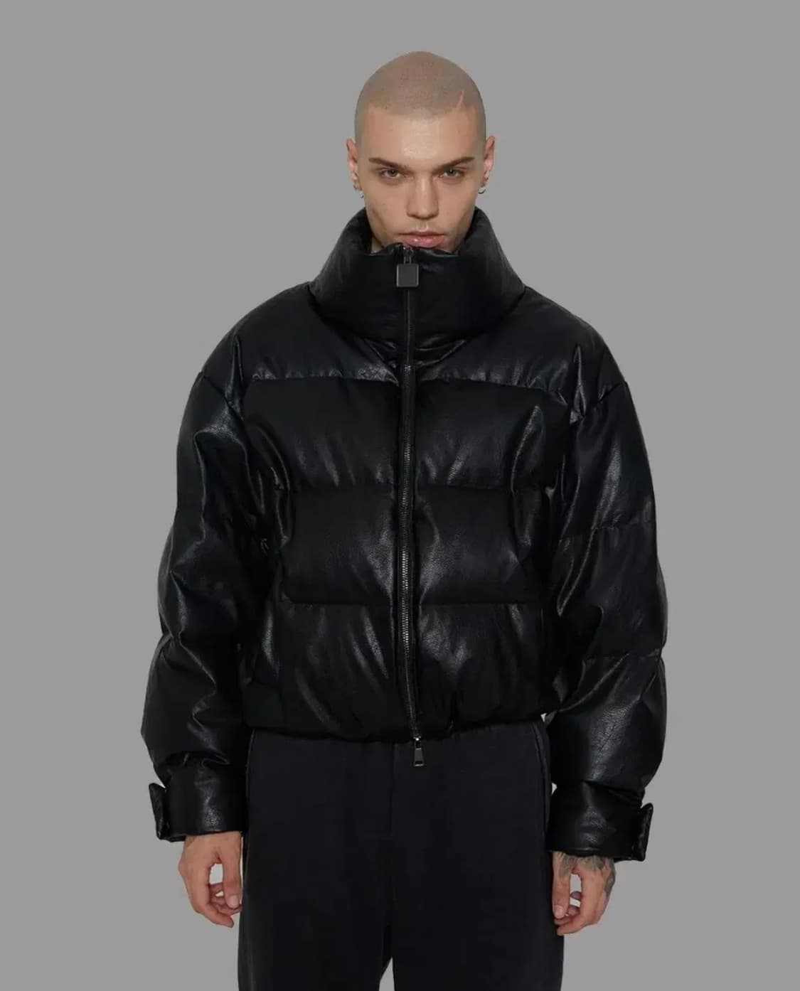 kkst 깡 에드리엘로스 레더 푸퍼 패딩자켓 50 상품이미지1