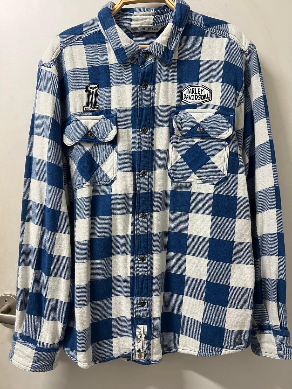할리데이비슨 플란넬 셔츠 상품이미지1