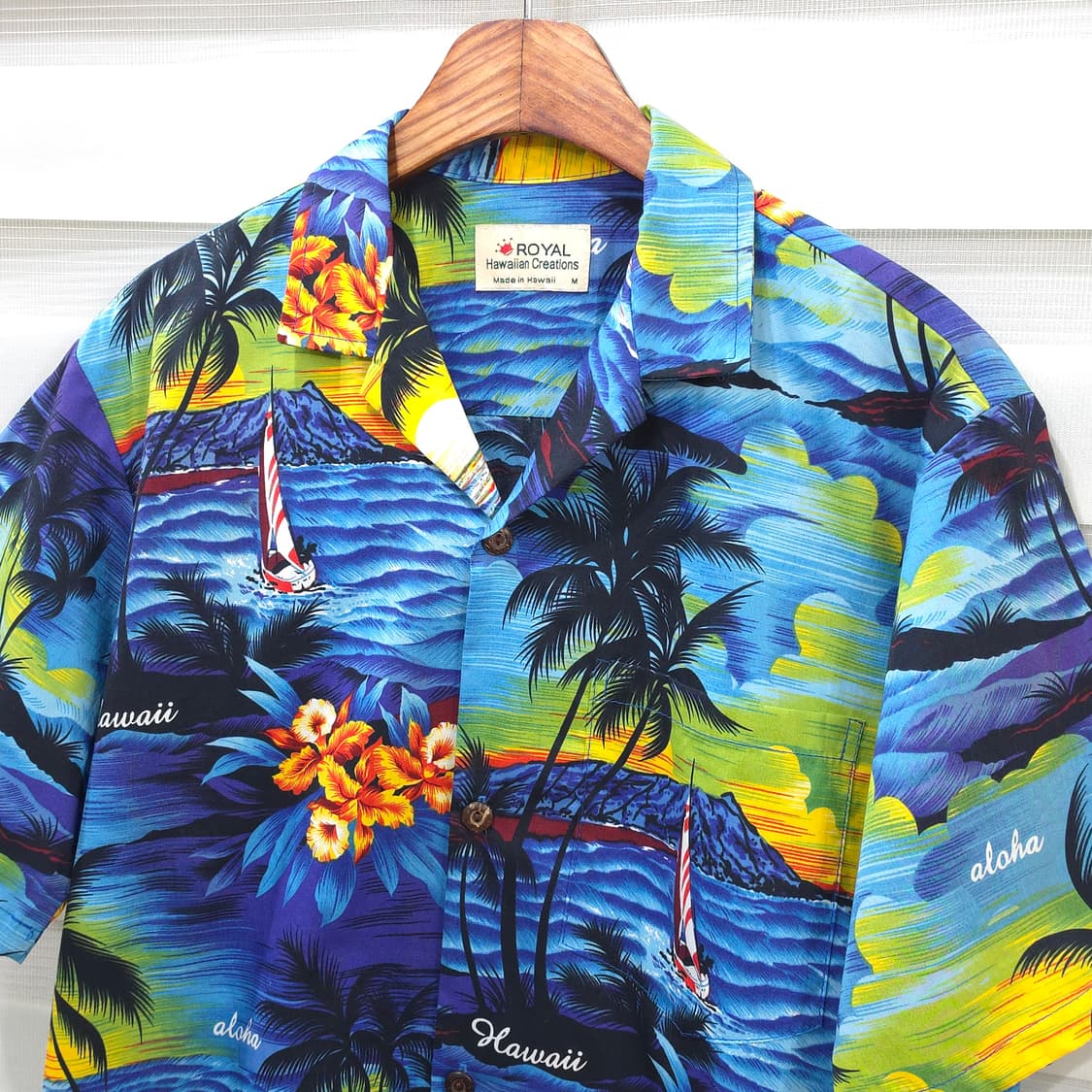 Royal Hawaiian Creations 하와이안 반팔셔츠- M 상품이미지2
