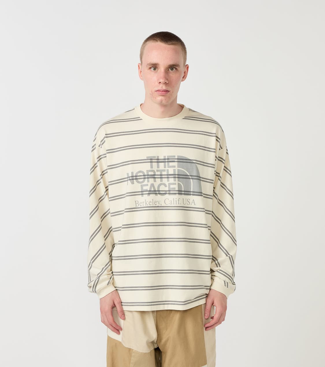 노스페이스 퍼플라벨 Field Long Sleeve Striped Tee 상품이미지5