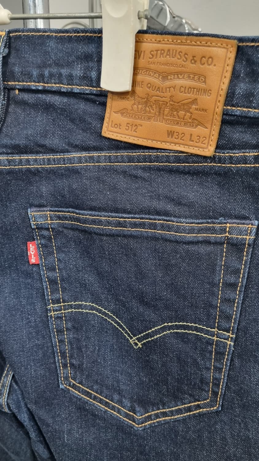 LEVIS 512 슬림테이퍼드진 (허리32) 남성용 데님팬츠 3번내외착용 상품이미지4