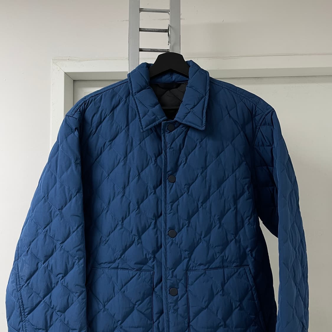 띠어리 퀄팅 자켓 블루 S(W) 상품이미지2