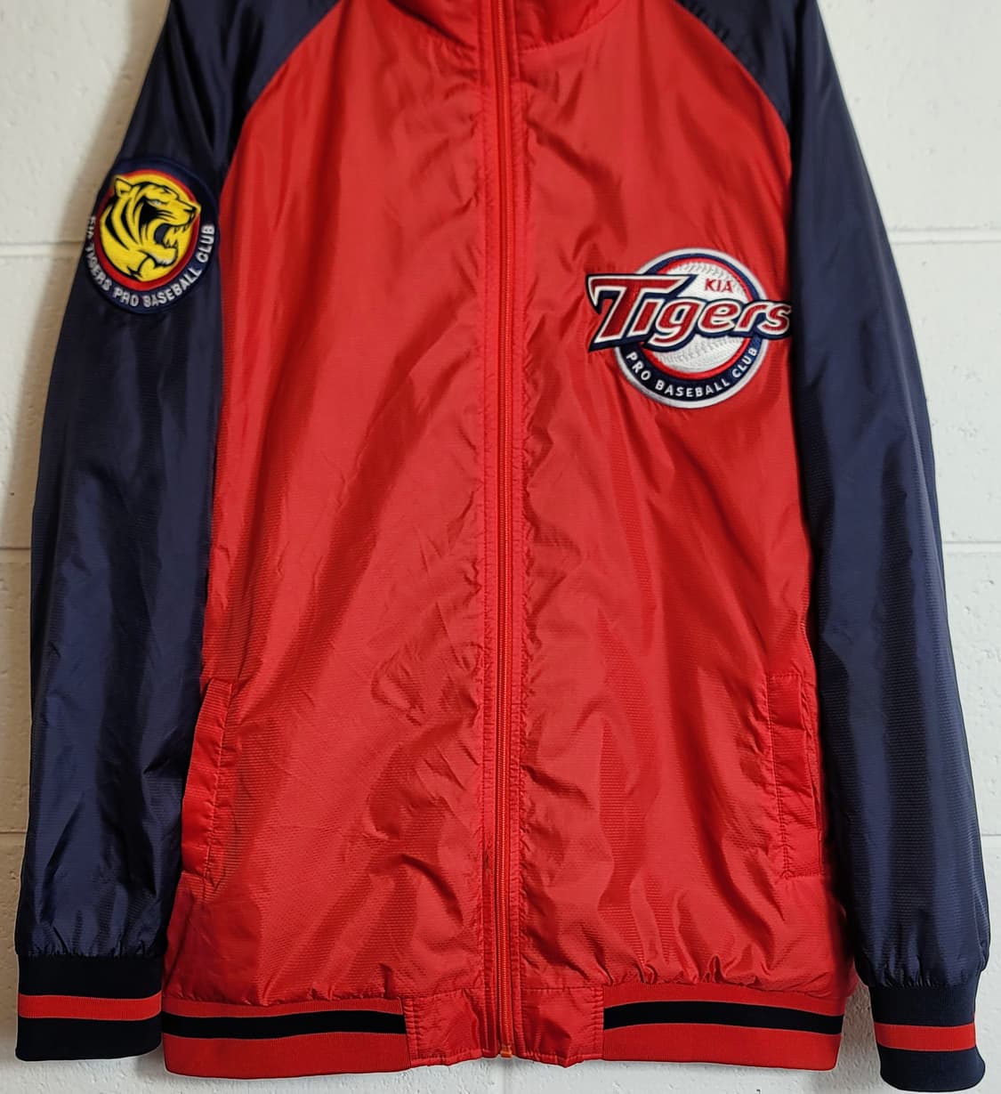 기아타이거즈 봄.가을 야구점퍼(바시티자켓.바람막이) 판매 상품이미지5