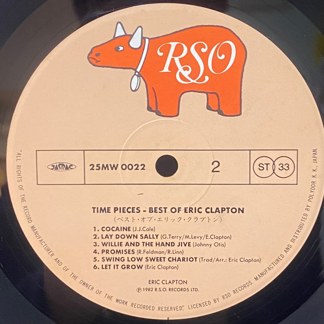(LP) Eric Clapton - Time Pieces- 상품이미지5