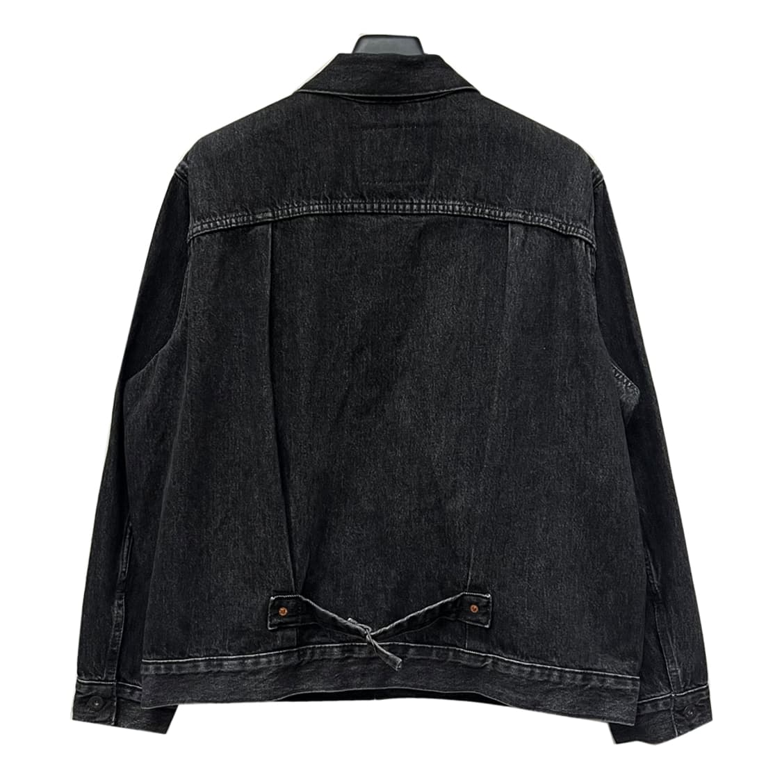 리바이스 프리미엄 타입1 흑청 데님 트러커 자켓 L 상품이미지2