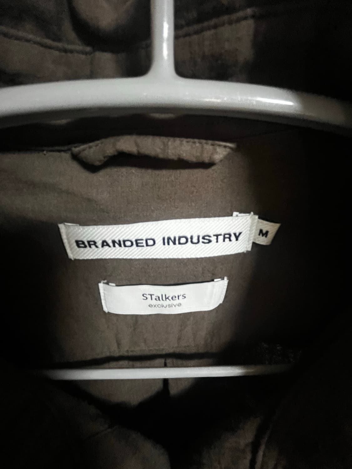 브랜디드 스토커즈 크롭 거즈 셔츠 상품이미지1