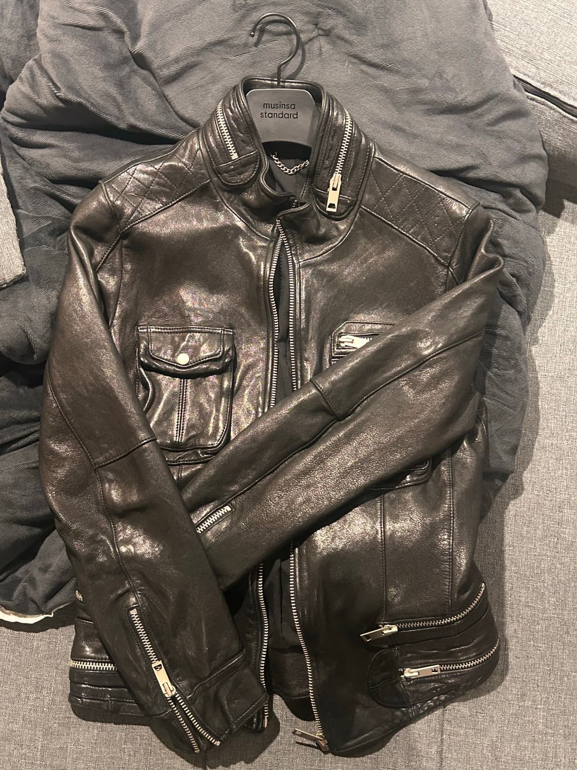 광희시장 램스킨 가죽자켓 상품이미지1