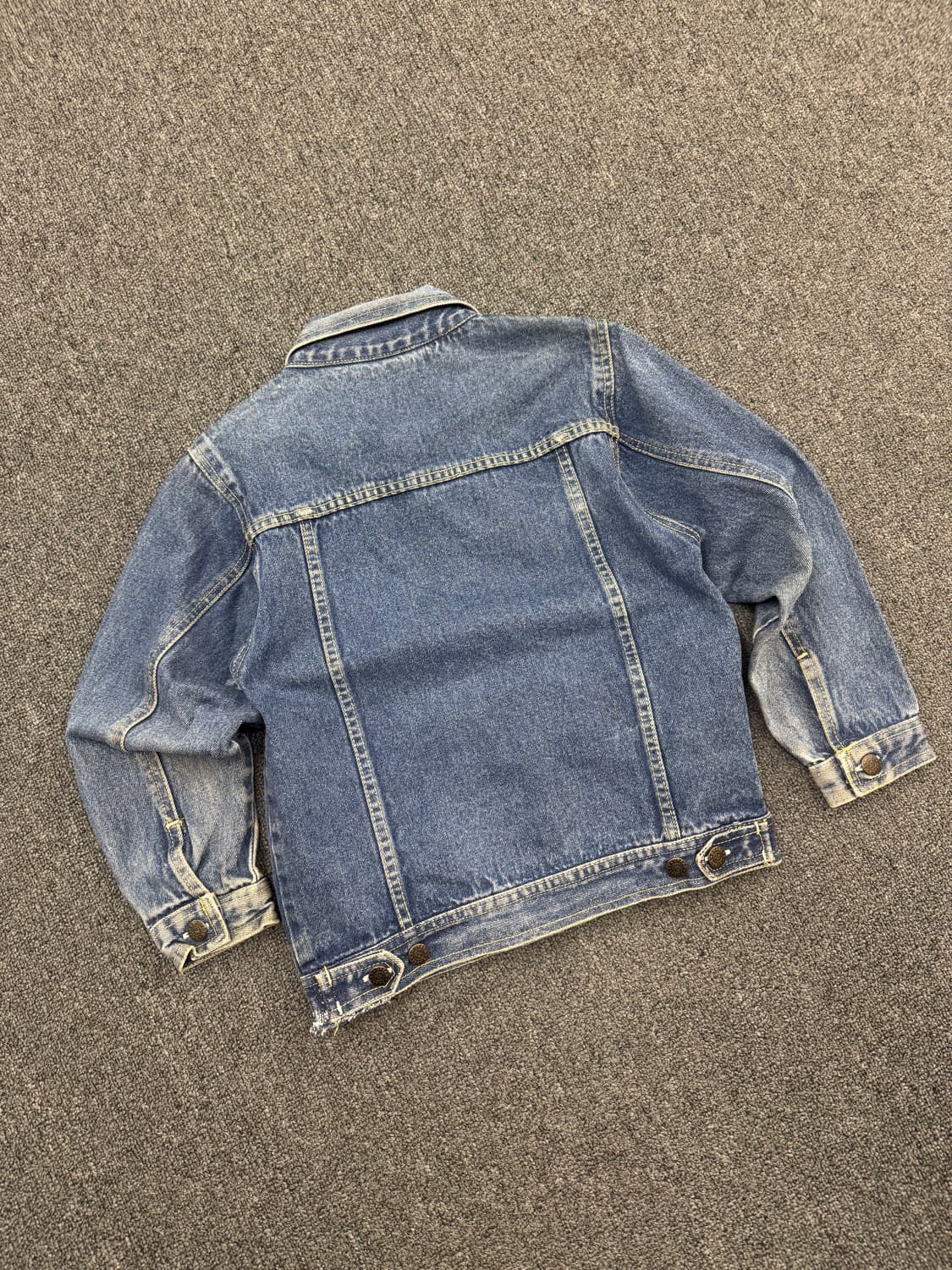 Vintage 자수 여성 데님자켓 상품이미지4