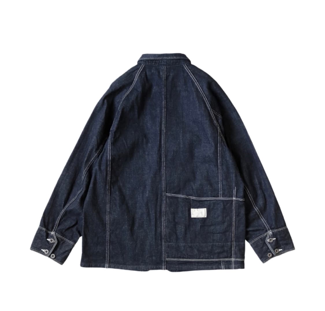 [4]캐피탈 12온즈 데님 캑터스 커버롤 인디고 상품이미지2