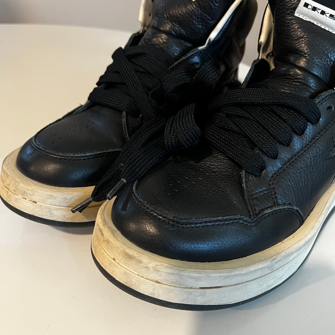 컨버스 x 다크쉐도우 터보웨폰 블랙  상품이미지5