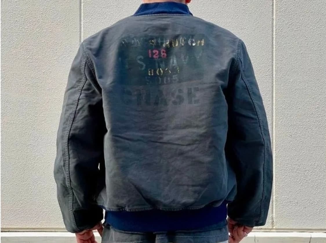 바우와우 BOWWOW USN DECK ZIP JACKET AGED 덱자켓 상품이미지2