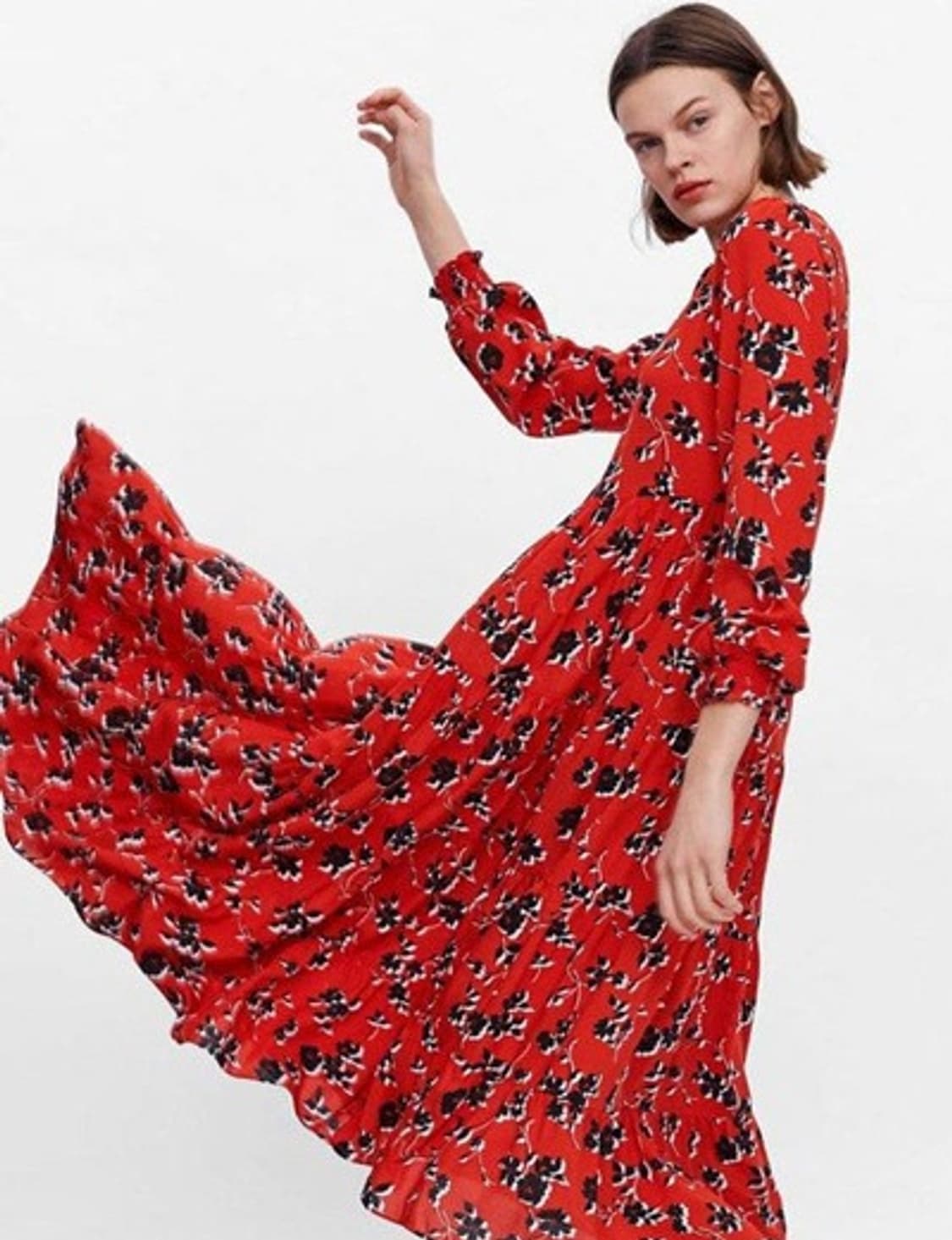 자라 플라워 롱원피스 상품이미지1