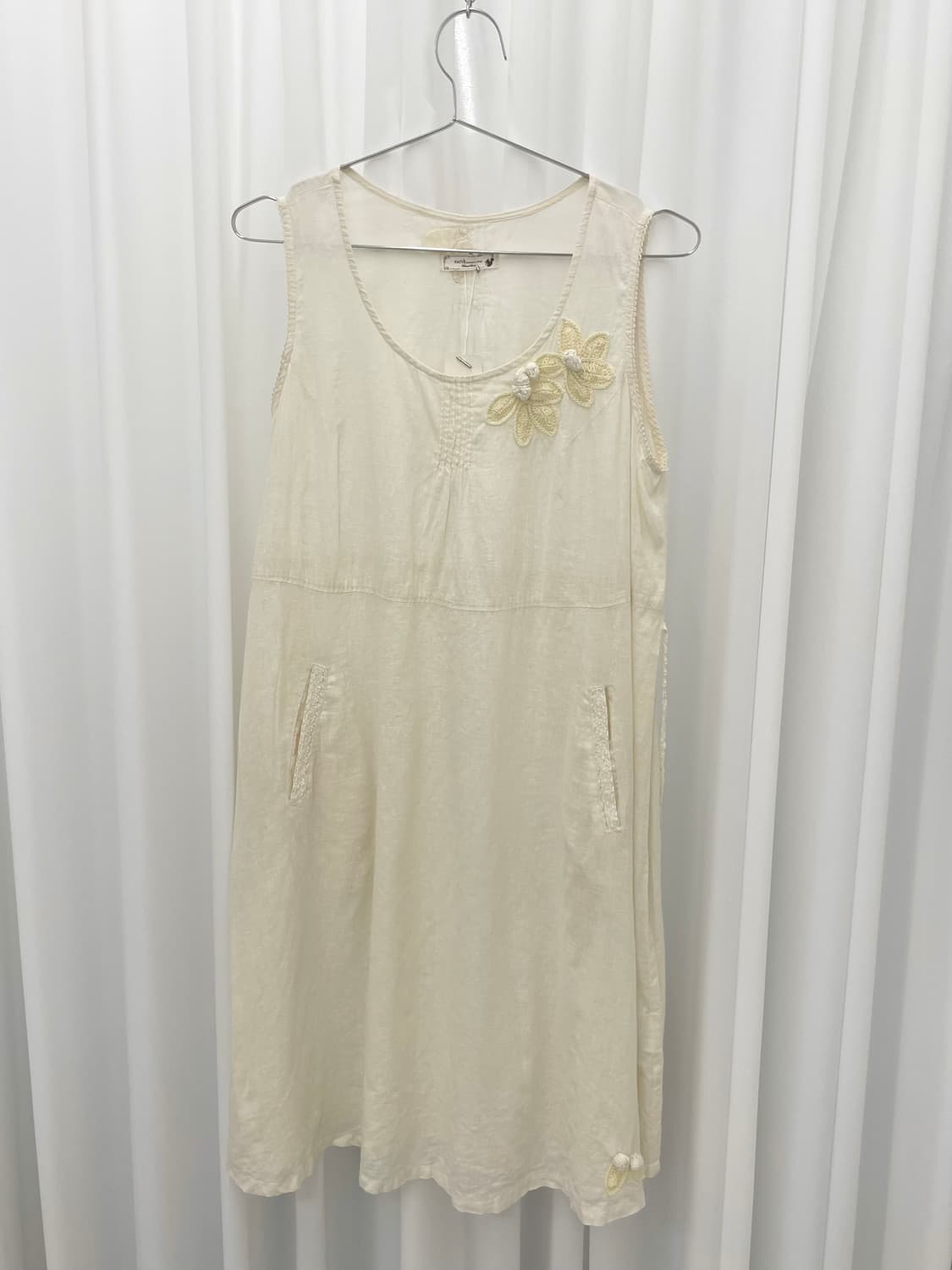 flower linen dress 상품이미지1