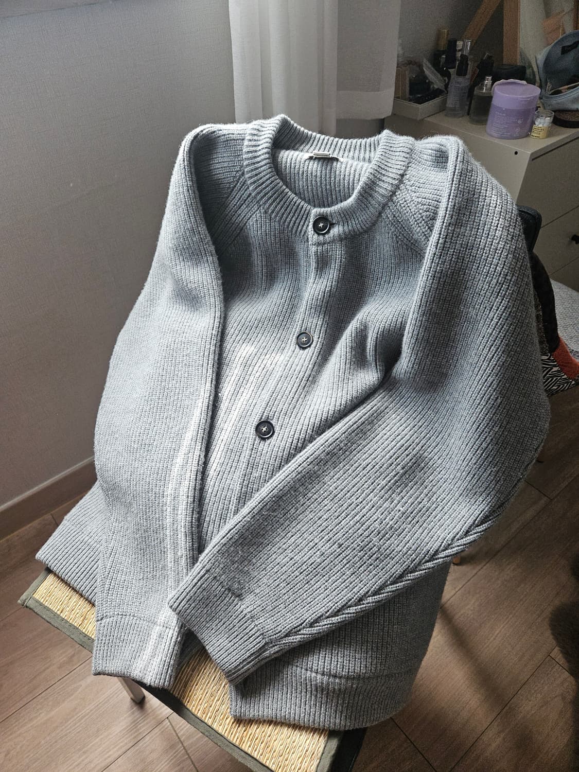 홀리선 아네트 가디건 그레이 상품이미지1