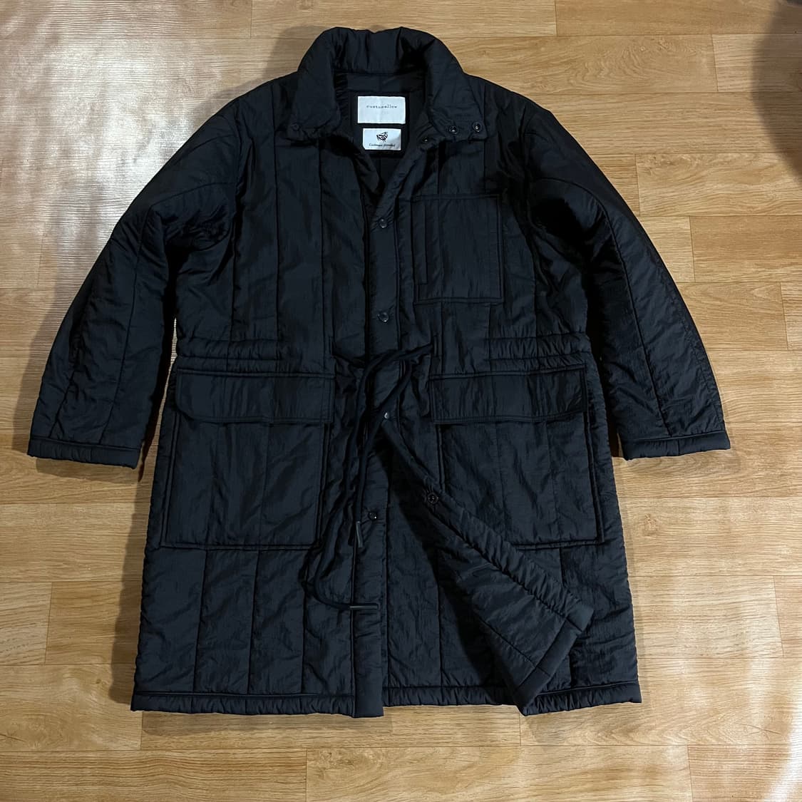 [110] 커스텀멜로우 캐시미어다운 롱 패딩코트 상품이미지4