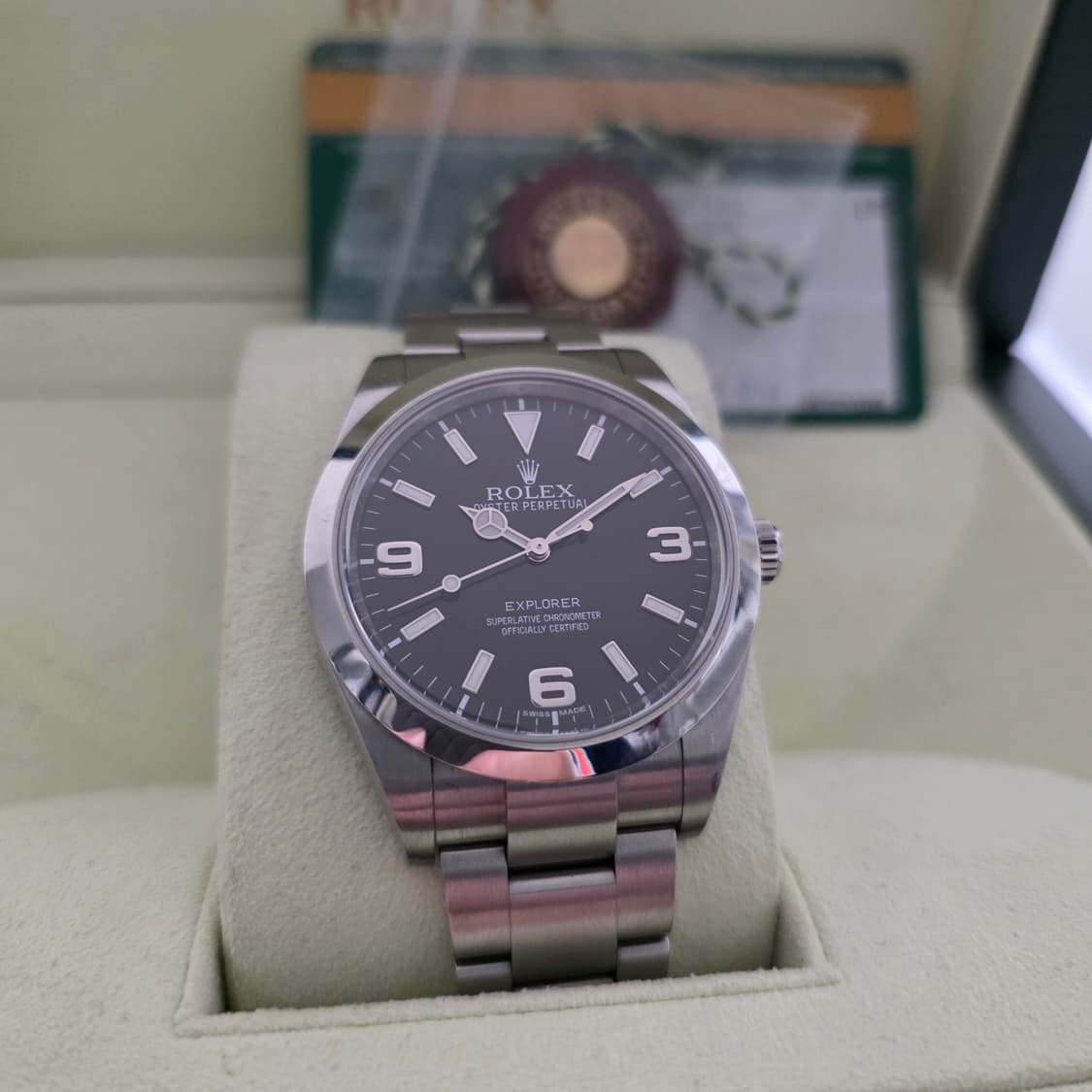 롤렉스 익스플로러1 39mm mk1 (화골익스, 214270) 상품이미지2