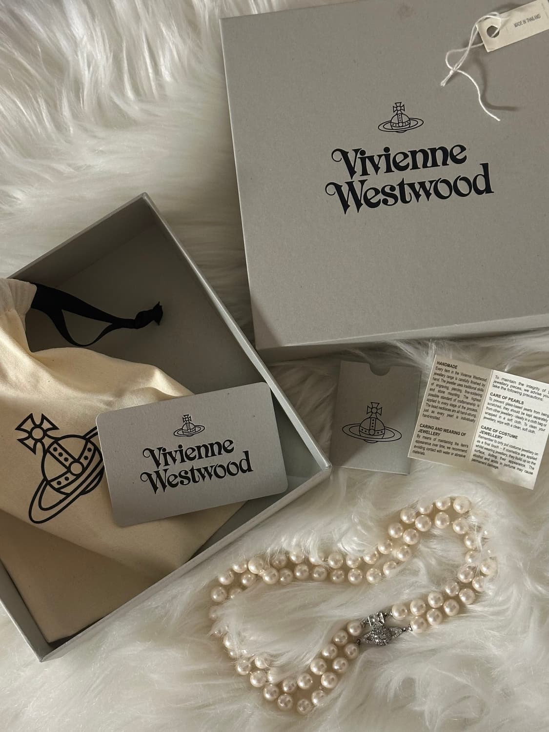 VivienneWestwood 비비안웨스트우드 그라지엘라 초커 펄 목걸이 상품이미지1