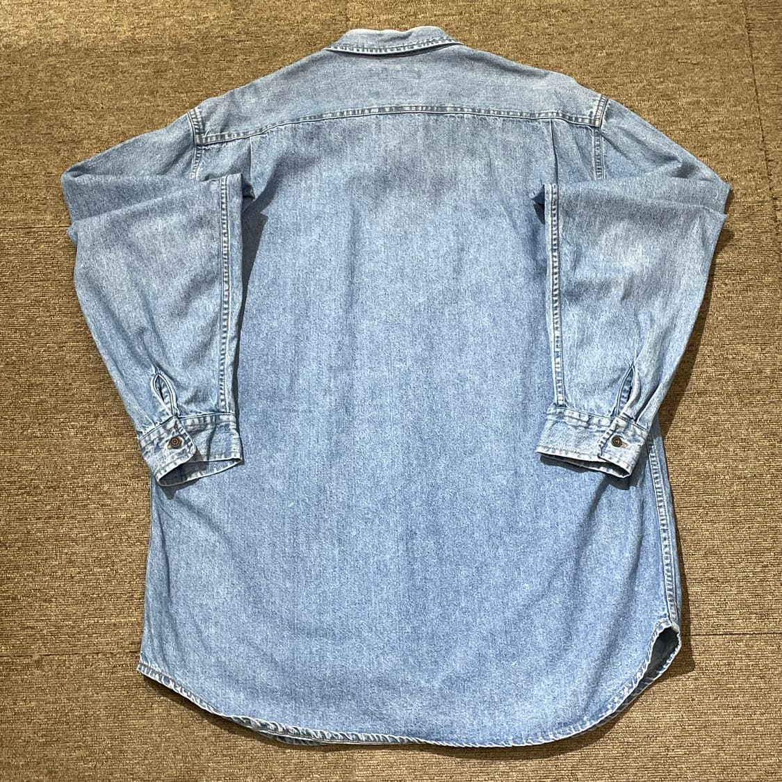 (L) 90s Levi's 리바이스 코튼 데님 셔츠 상품이미지5