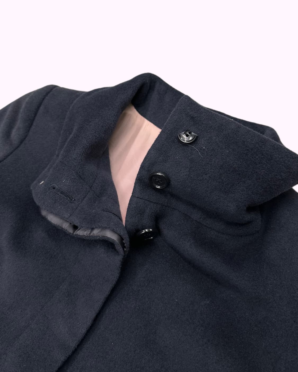 angora wool flare ribbon coat 상품이미지5