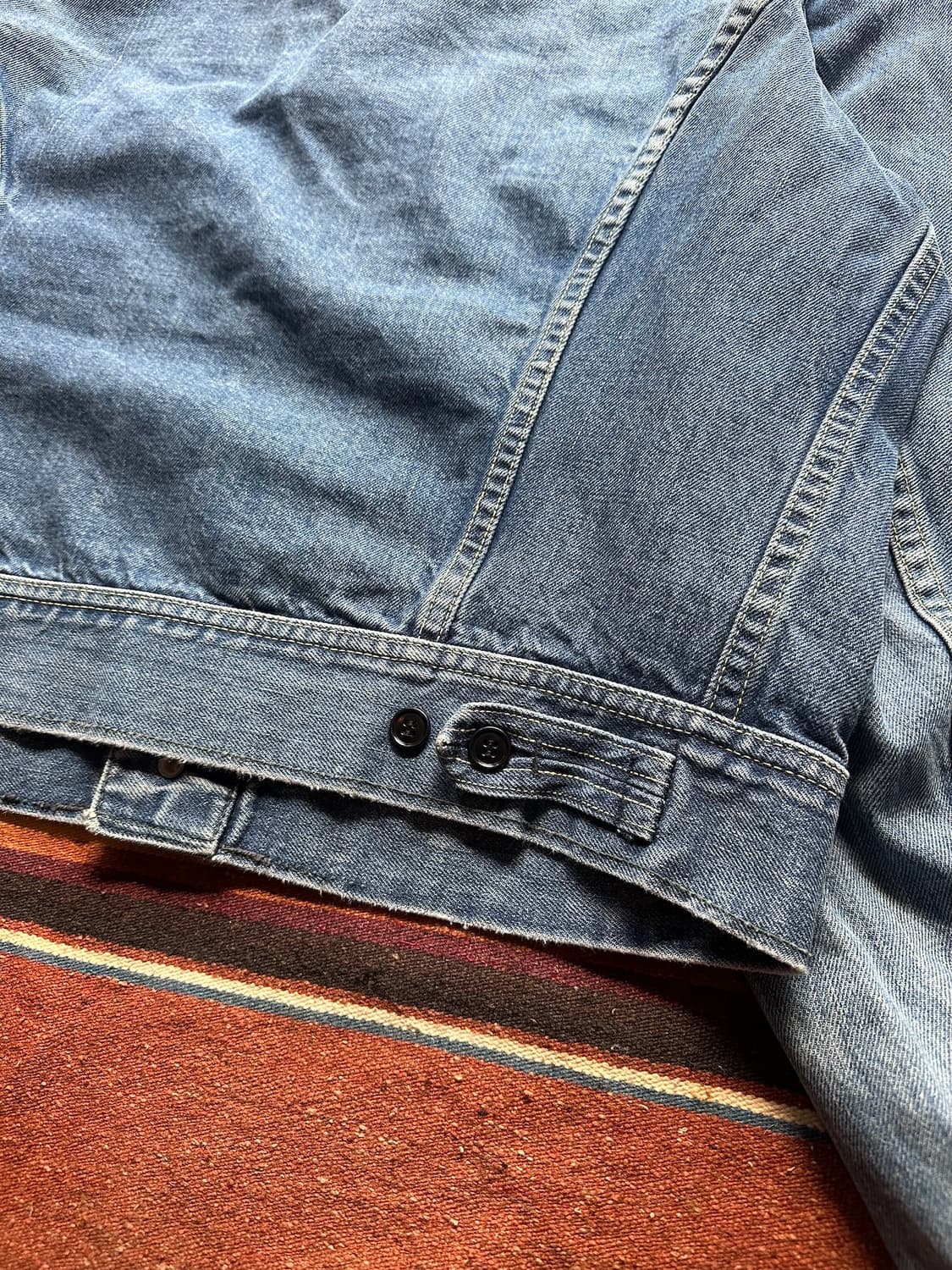 60s USA Cooperking Western Denim Jacket 상품이미지6