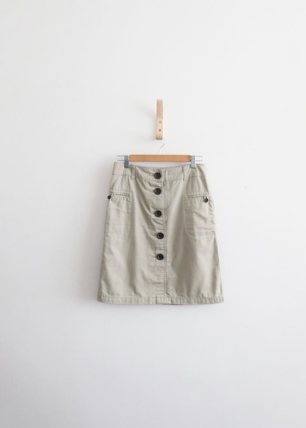 VTG beige midi skirt 상품이미지1