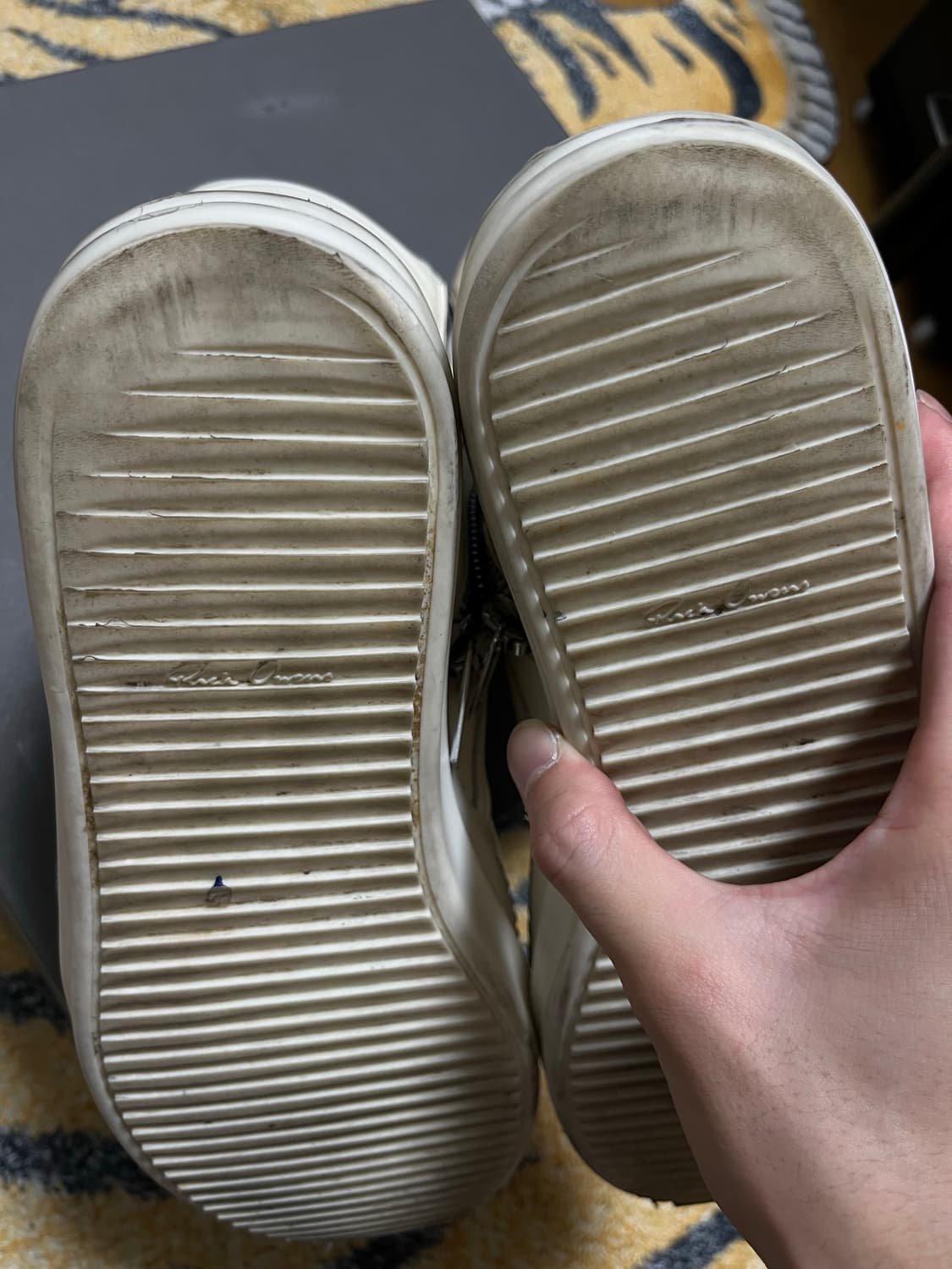 23ss EDFU 릭오웬스 지오바스켓 트리플밀크 상품이미지7