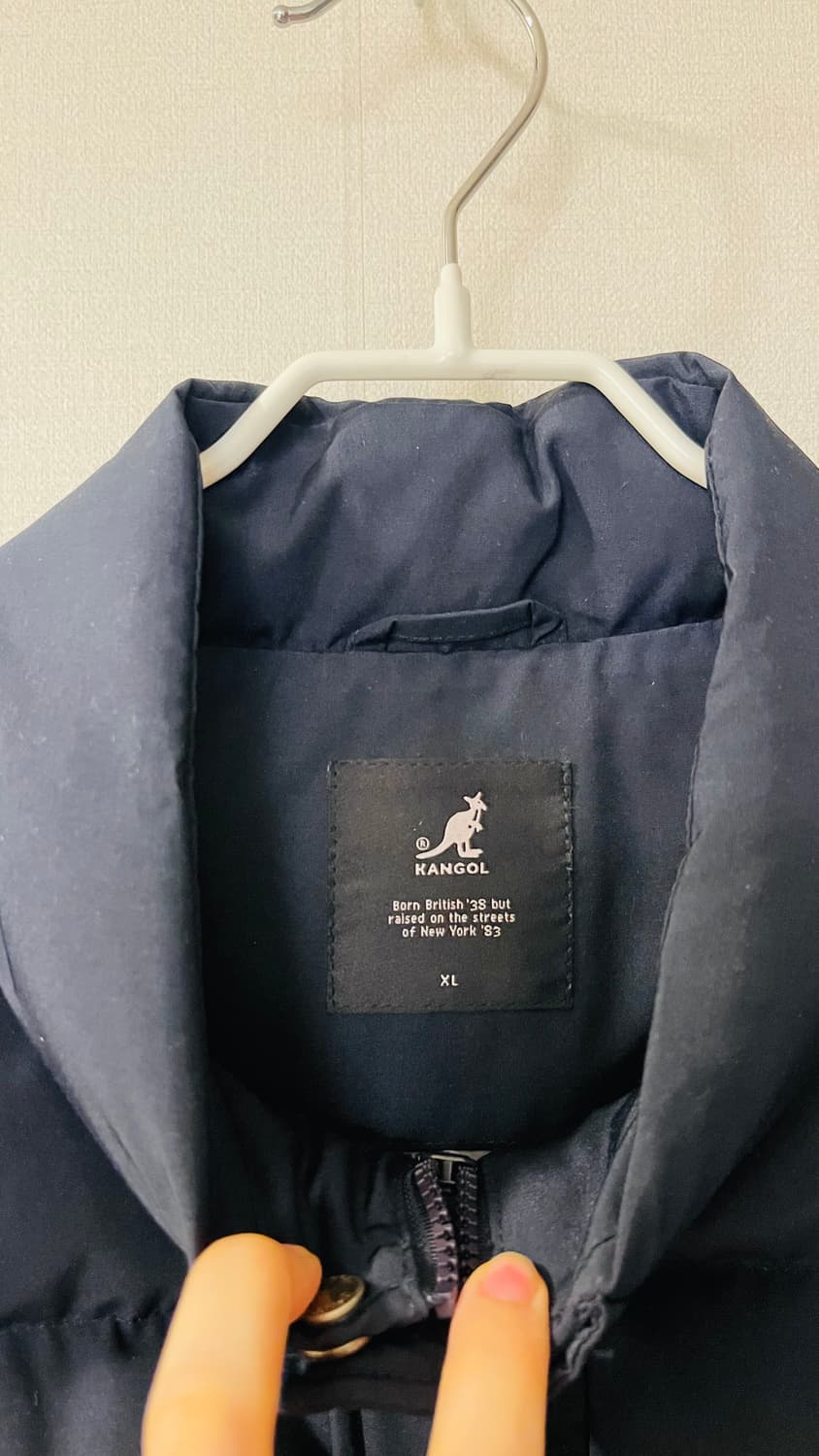 새상품) 캉골 스탠드 칼라 다운 푸퍼 베스트 XL 정가 20만원대 상품이미지4