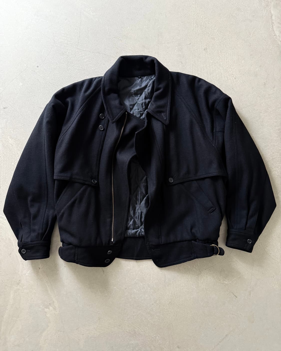 80s archive RAISON UOMO Wool Jacket 상품이미지2