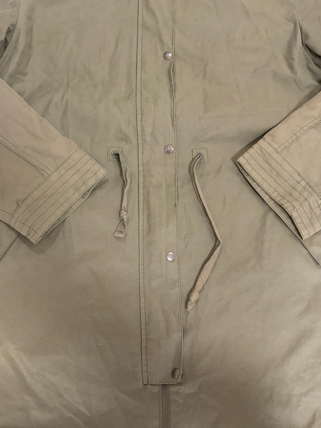 GU Quilted mod parka / 밀리터리 야상 모드 파카 상품이미지4