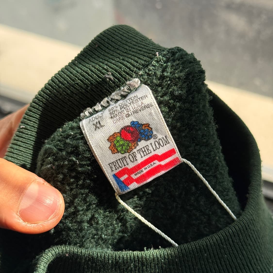 90년대 USA 후르츠 오브 더 룸 XL 상품이미지4