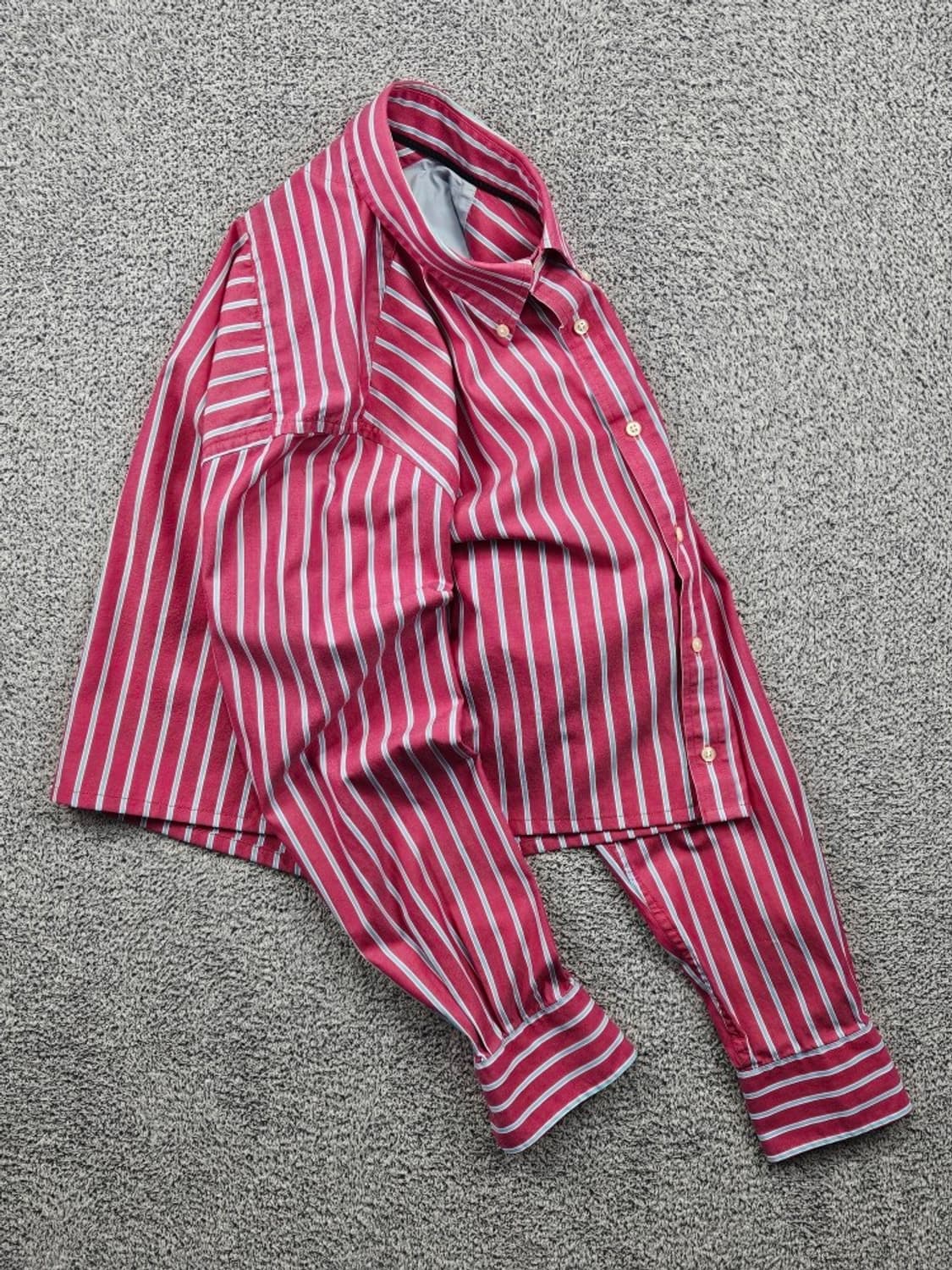 타미힐피거 크롭 커스텀 스트라이프 셔츠 ( M추정 ) / 11663 상품이미지4