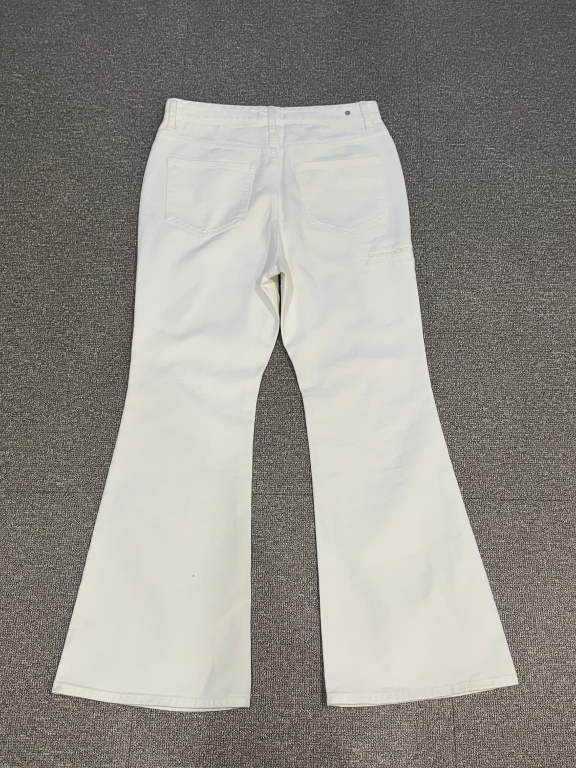 이에이 IEY 플레어 데님 팬츠 M 새상품 상품이미지7