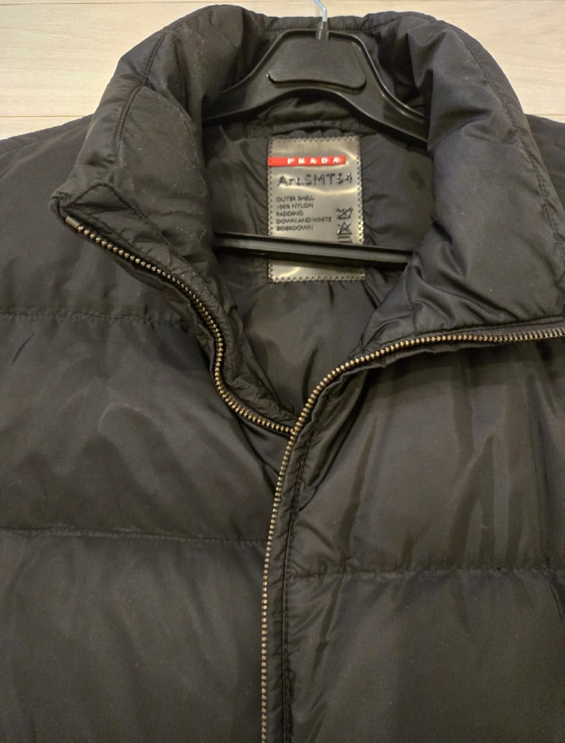 프라다 니트 구스다운조끼 상품이미지3