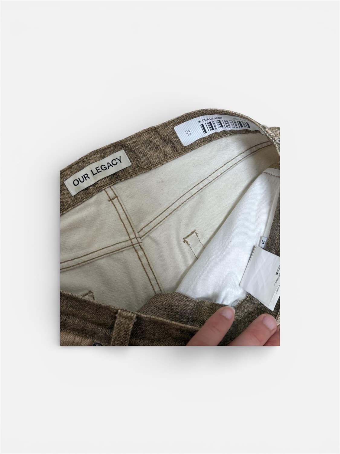 [31]아워레가시 써드컷 디지털 듀얼 샌드 데님 상품이미지3