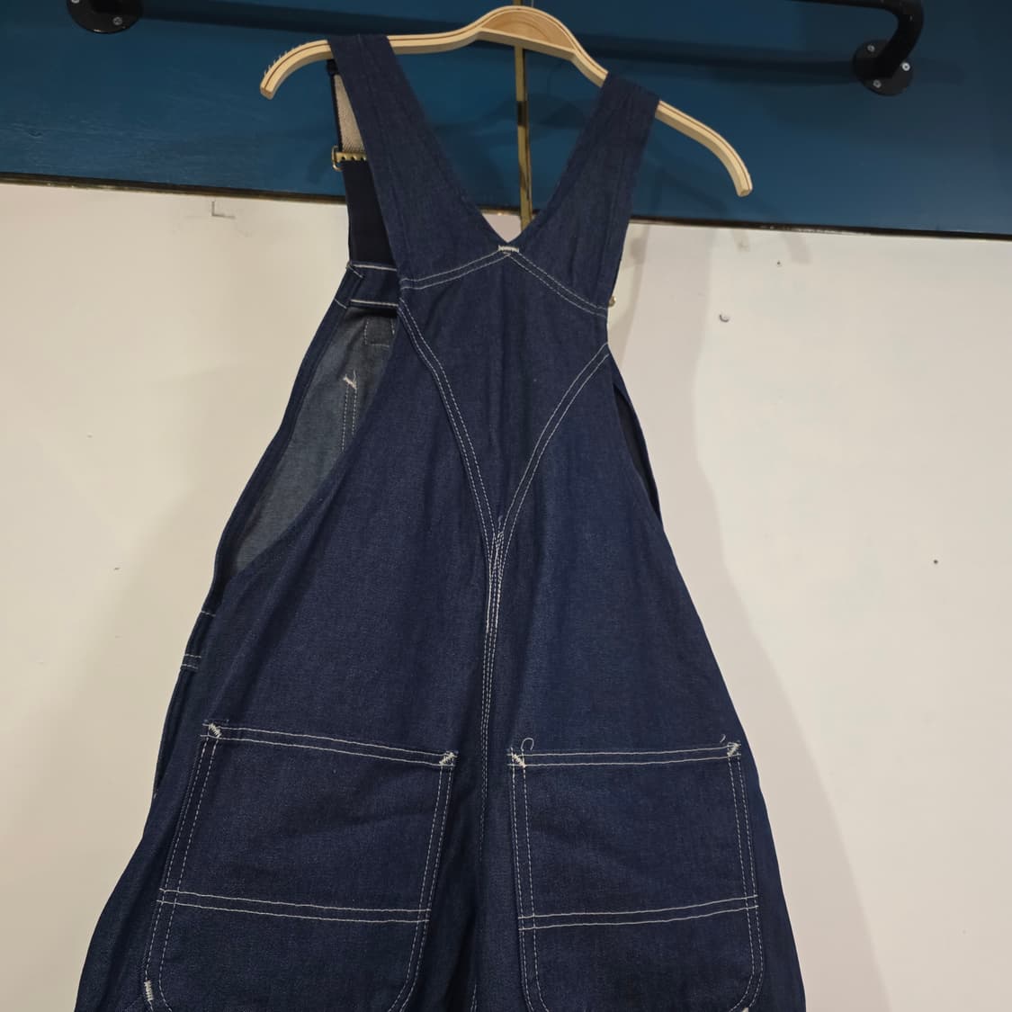 칼하트 멕시코 R08 데님 오버롤 팬츠 멜빵바지 32x32 상품이미지6