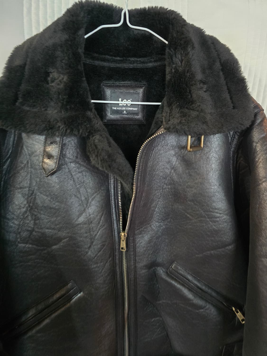 Lee 무스탕 자켓 상품이미지1