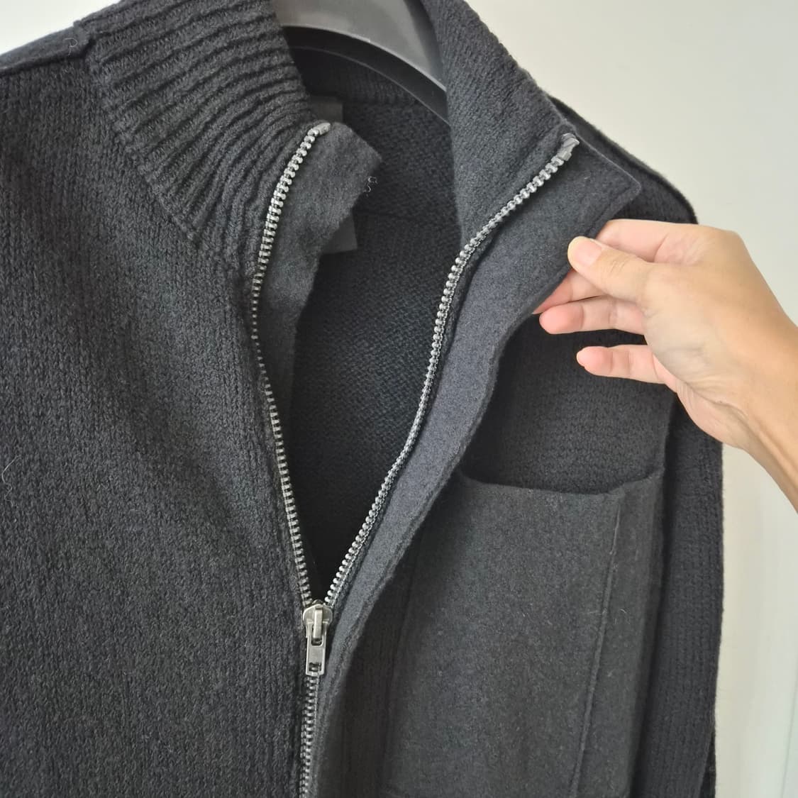 트랜짓 Transit 집업 니트 자켓 상품이미지5