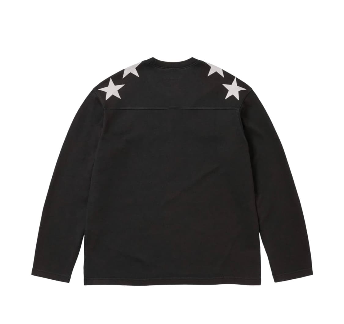L 슈프림 x 플레이보이 롱슬리브 풋볼 탑 블랙 - 26SS 상품이미지2